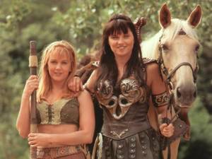 Gabrielle and Xena from Xena: Warrior Princess